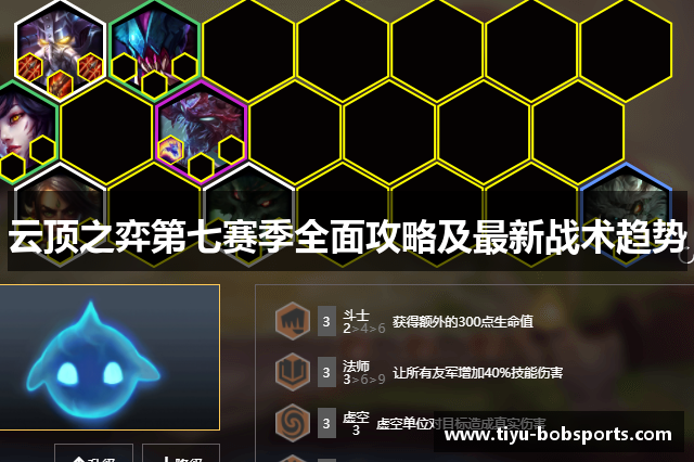 云顶之弈第七赛季全面攻略及最新战术趋势